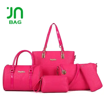 Jianuo 2018 Handbags Women Fashion Bags Las Handbag Sets 6pcs In Jianuo 2018 Handbags Women Fashion Bags Las Handbag Sets 6pcs In 1 Designer Oem Bag