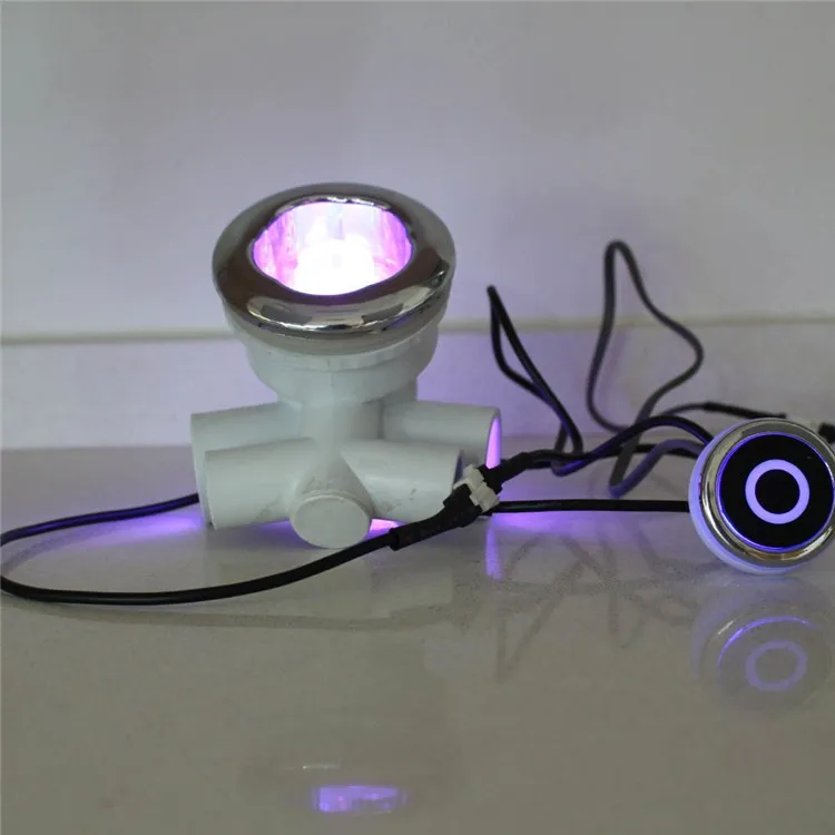 12v Abs Underwater Led Light Ip68 Led Bathtub Light Air Bubble Jet