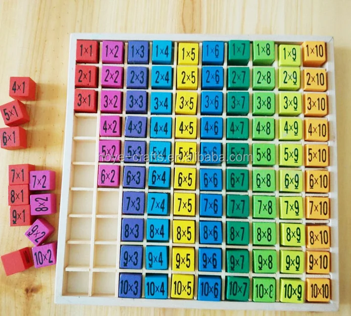 multiplication learning toys