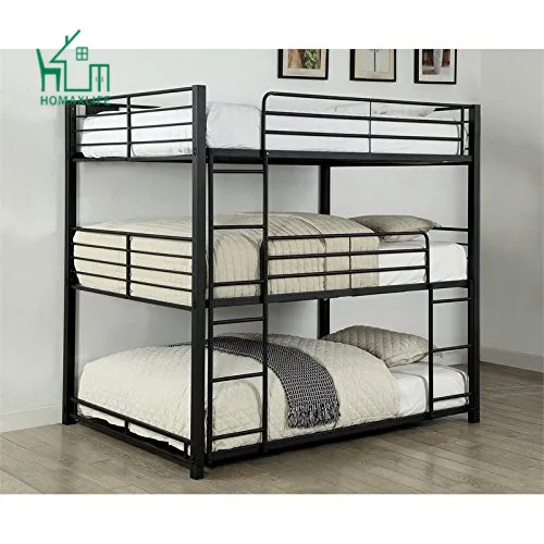 Бесплатный образец тройной размер над двухэтажный цены Отрегулируйте полную двухъярусную кровать