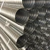 China Hot dip corrugated galvanized metal steel pipe culvert pipe price per meter