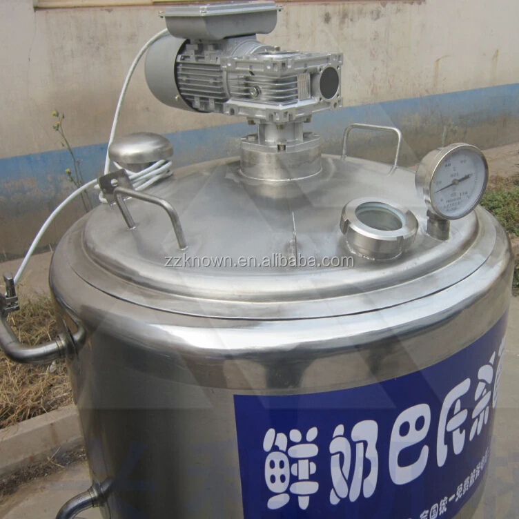 Milk Compressor 2022 Water Cooling Type 100l Mini Milk Pasteurization Plant,Small Milk ...