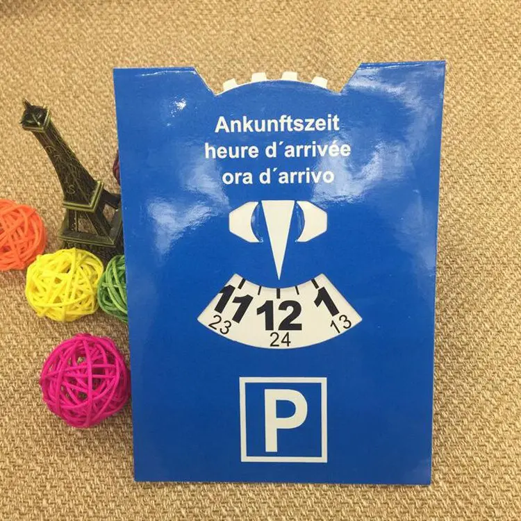 Hot Selling Car Parking Timer/parking Disc Clock/automatic Paper