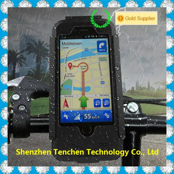 For iPhone 360 Rotatable Waterproof Flexible Bike Phone Holder Mount For iPhone 360 Rotatable Waterproof Flexible Bike Phone Holder Mount