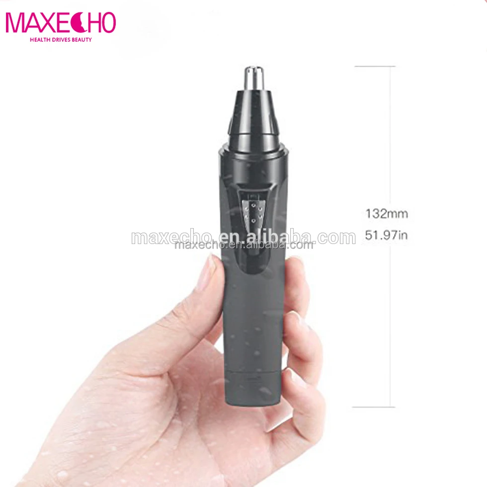 Maxecho Electric Nose And Ear Hair Trimmer With Built In Led Light