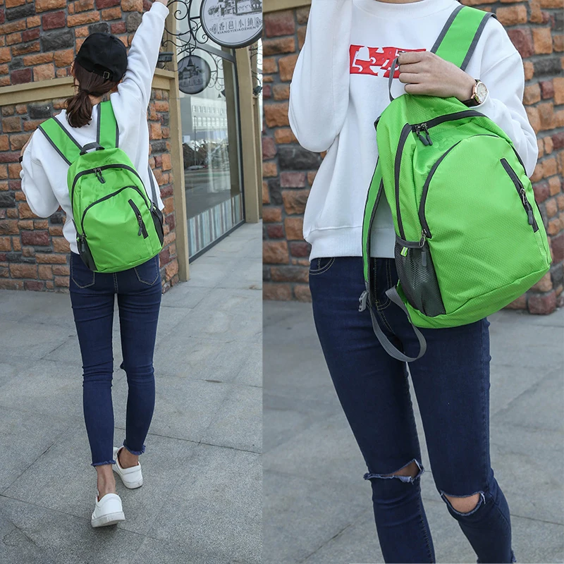 Travel Hiking Outdoor Foldable Backpack Daypack Durable Waterproof