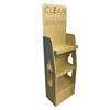 Retail Rack Modern Durable Shelf High End Bottle Wooden Wine Display Stand