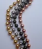 Fashionable Electroplating Silver/black/gold Round Stainless Steel Ball Chains