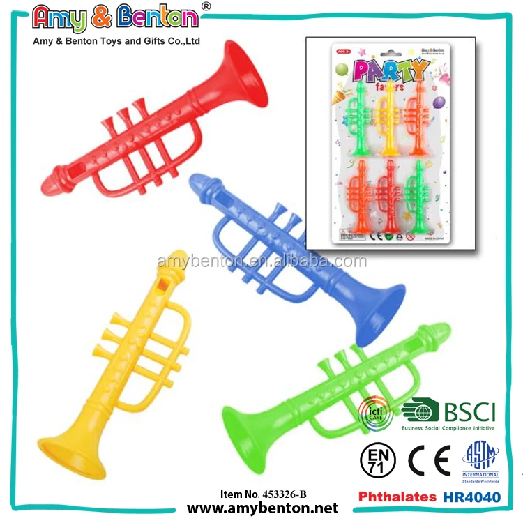 plastic trumpet toy