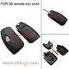 Original 3 button remote control flip folding key blade car key shell with logo fit for Ford Mondeo