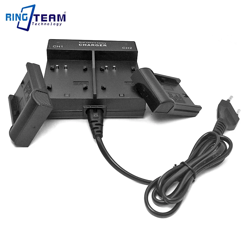 Ac Power Fast Battery Dual Charger For Np-f970 F980 Np-f750 F770 Np