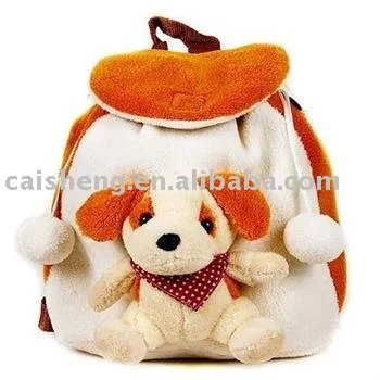 toy dog in a bag