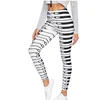piano keys private label fitness tights woman leggings