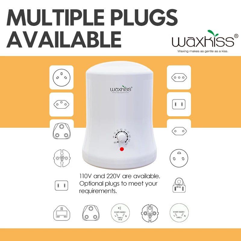 500cc Low Temperature No Flame Wax Heater Sugar Wax Warmer Professional