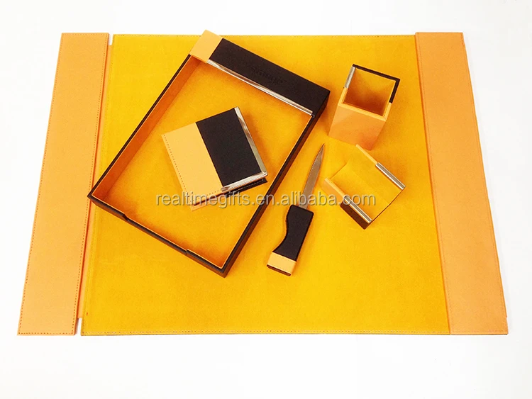 pu leatheroffice deskset.JPG