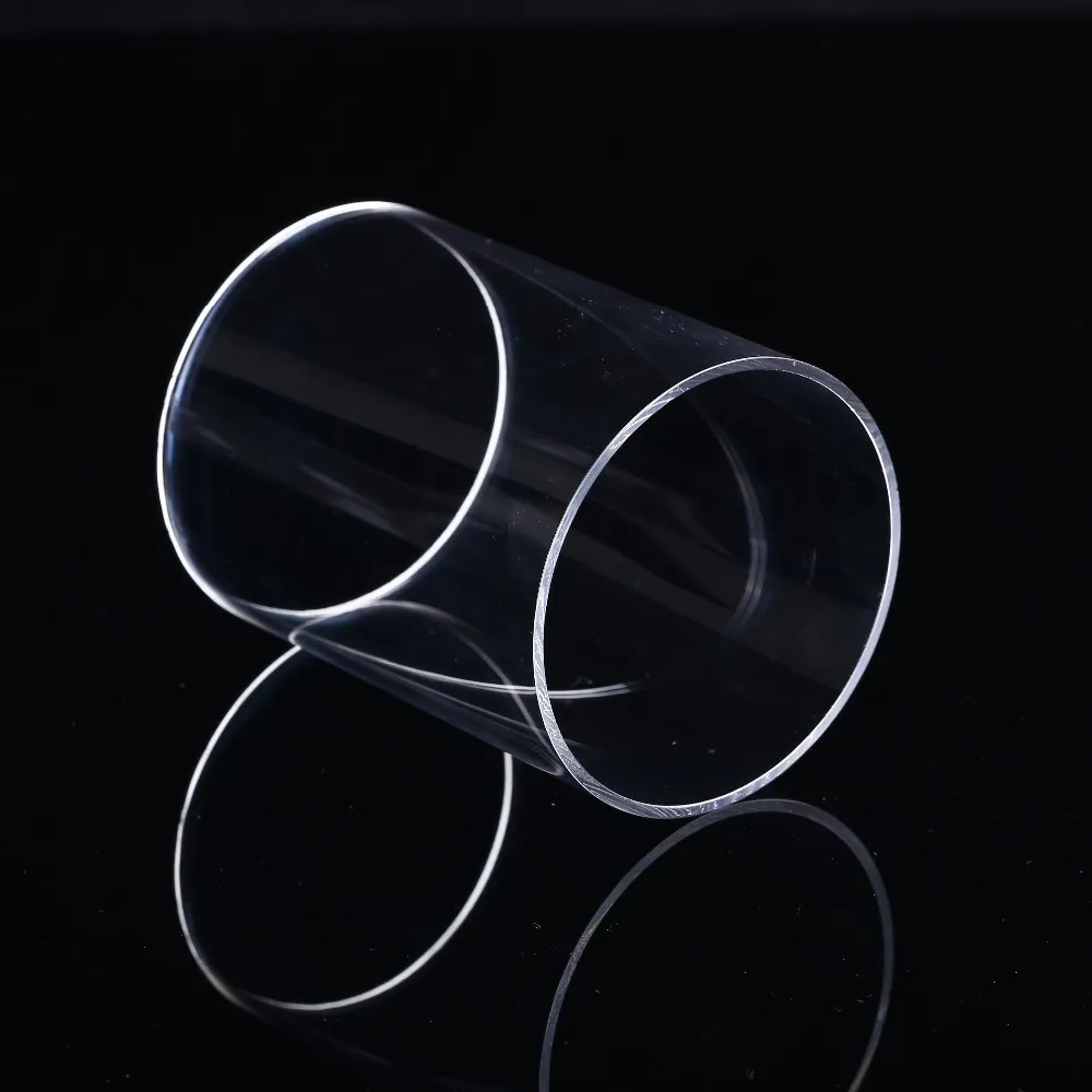 Large Diameter Quartz Glass Tube Manufacturer Fire Polishing Quartz