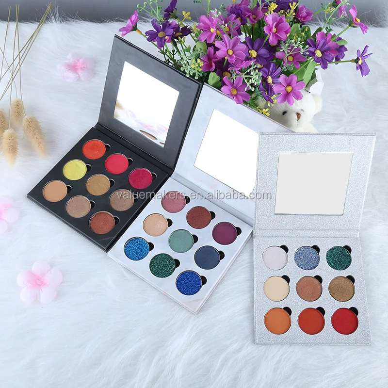 Empty Eyeshadow Palette Custom Palette Diy 9 Colors Eyeshadow Cardboard