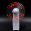 Advertising 3d led fan programmable led message handheld fan mini electric battery portable hand custom message led fan