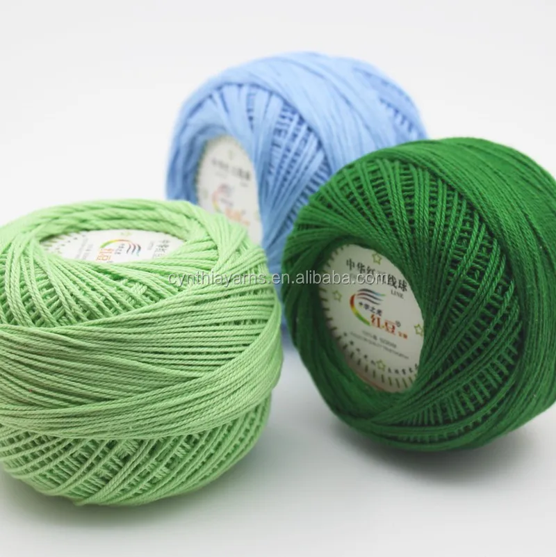 Cynthia Crochet Cotton Thread Customized Spun Yarn In China Buy