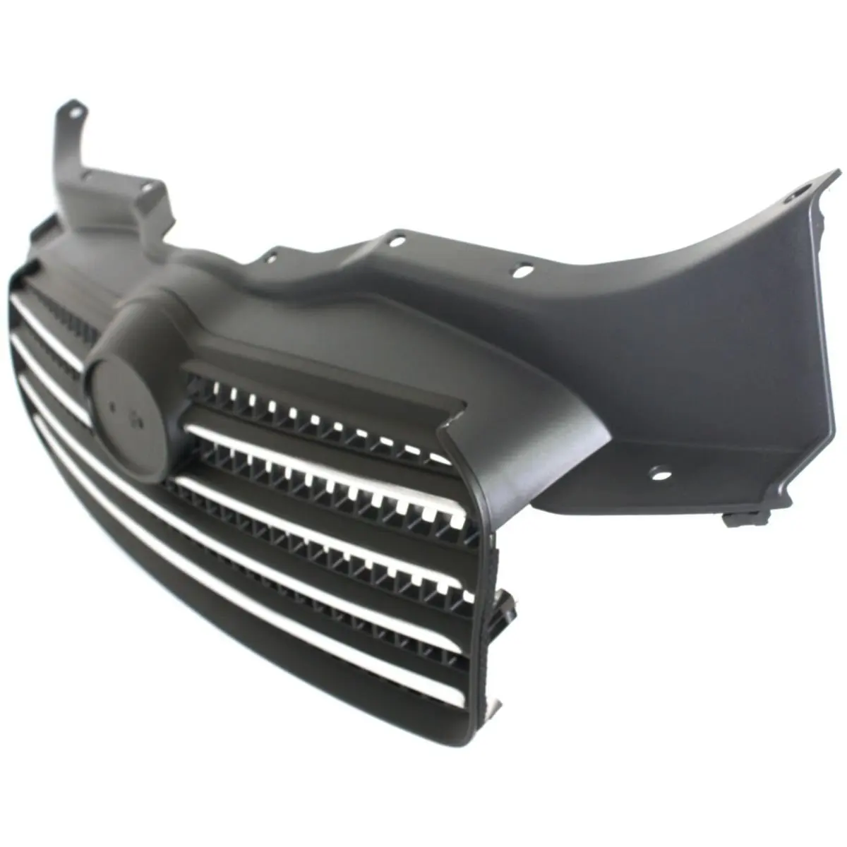 Diften 102-A8181-X01 - New Grille Assembly Grill Black shell chrome insert Sedan