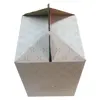 Custom text printed big white kraft carton packaging paper box for cargo shipping package