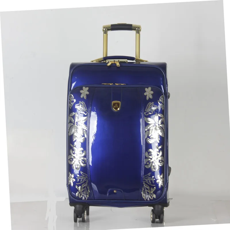 suitcase with bag on top