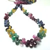 Ruby Emerald Sapphire Briolettes 5x7 to 7x10 MM wholesale gemstones beads