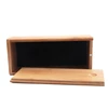 Fashion Retro pull-out glasses case European and American high-grade bamboo sunglasses case Customizable LOGO bamboo storage box