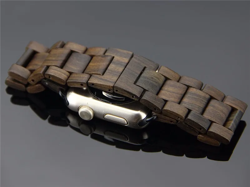 Integrated Watch Bands Oem Intelligent Watch Strap Wooden Watch Band