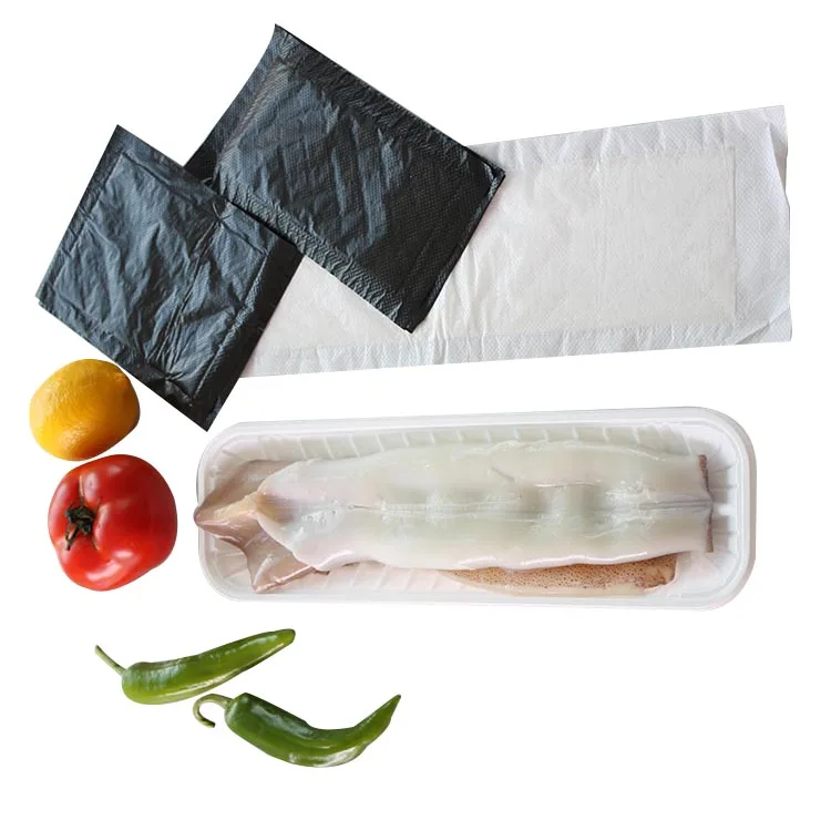 PE+Non-woven Material Absorbent Meat Pad Food Tray Pad