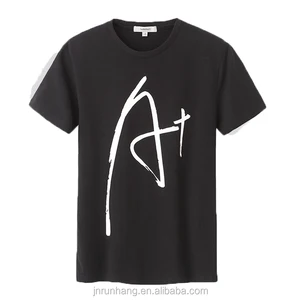 High quality 100% ring spun combed cotton custom t-shirt with OEM print logo High quality 100% ring spun combed cotton custom t-shirt with OEM print logo