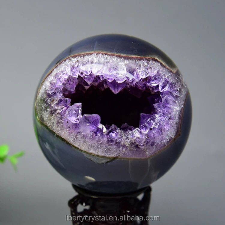 amethyst agate geode