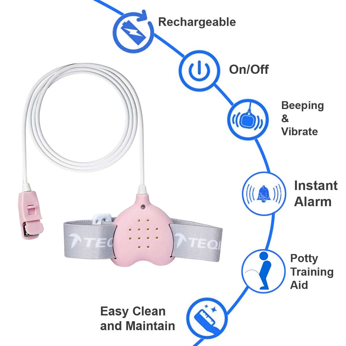 Baby Bedwetting Alarm Potty Pee Enuresis Alarm bed Wetting Alarm For
