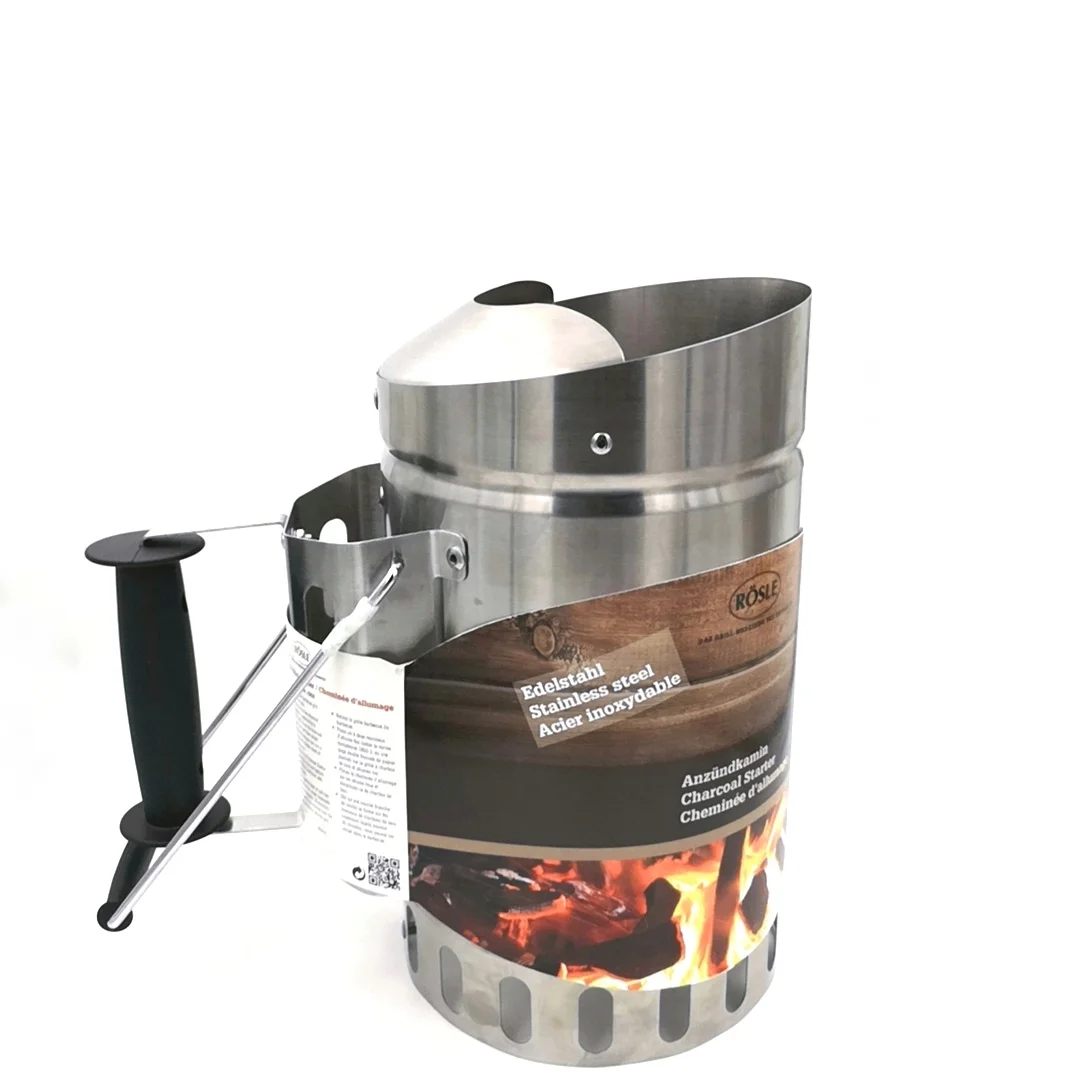 Rocket Stove Portable Wood Burning And Charcoal Camp Stove For