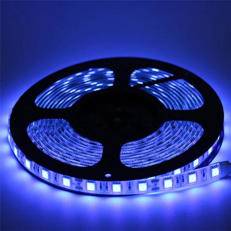 365nm UV LED Strip 5050 Black PCB Board Light UV Strip LED DC12V Waterproof IP65