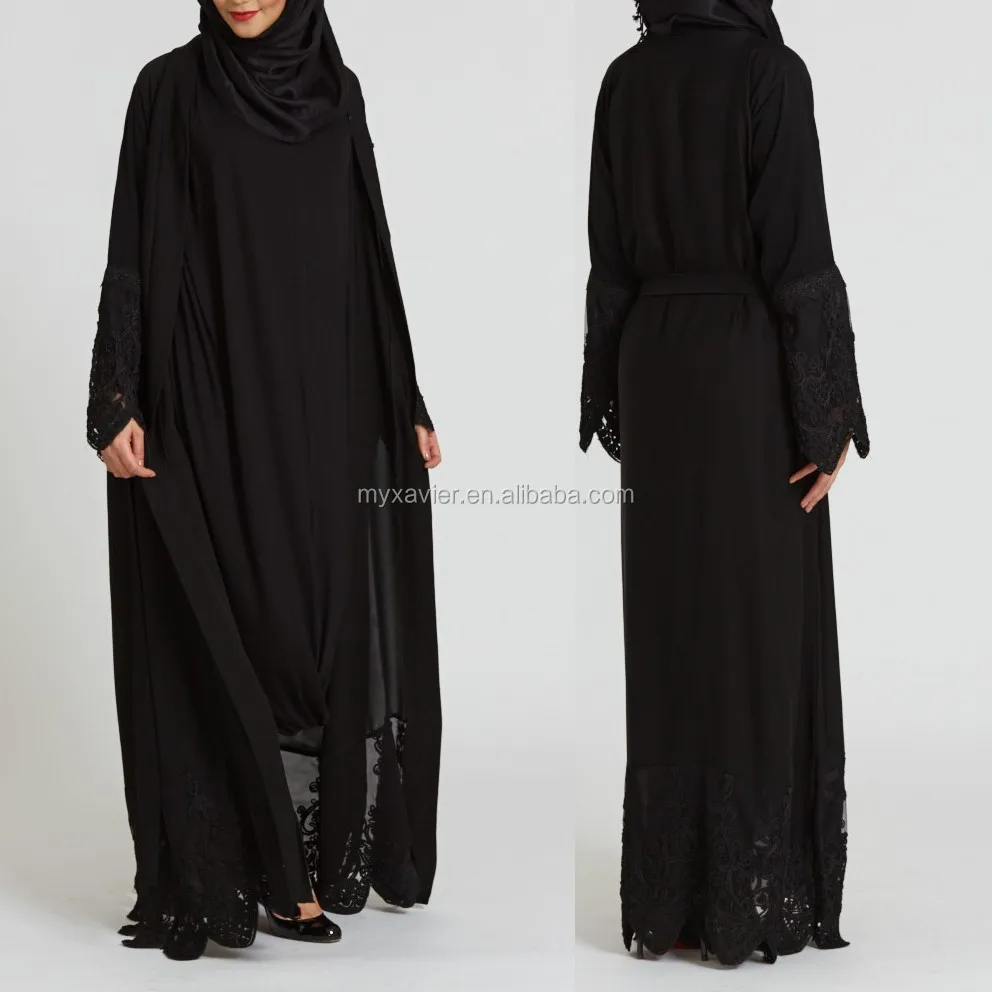 abaya sleeves design