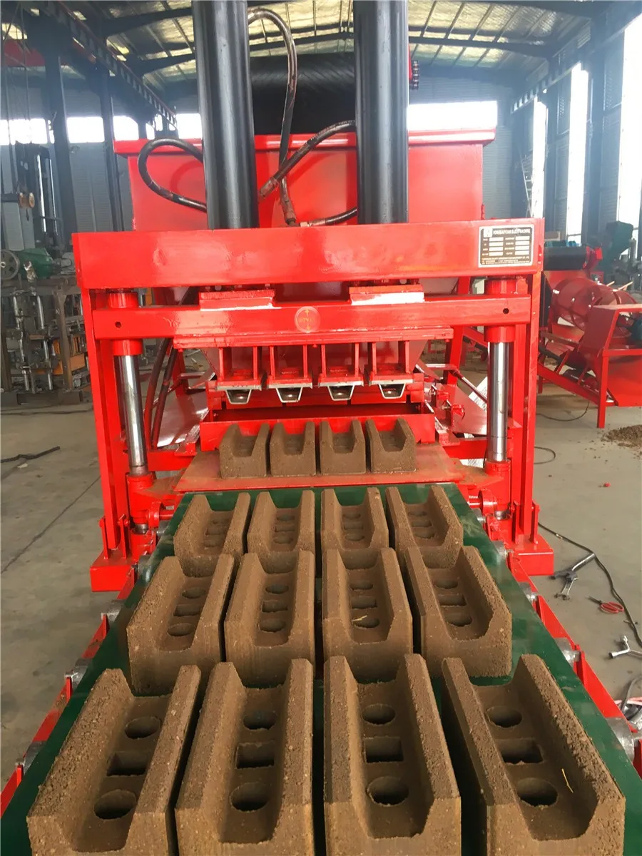 710 Interlocking Compressed Earth Brick Block Making Machine Price