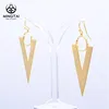 925 sterling silver wedding triangle earings, earing jewelry 2018