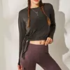 Toplook yoga top black and white Women Seamless Long Sleeve Gym Woman Sport Shirt Yoga Top Female Workout Tops B158