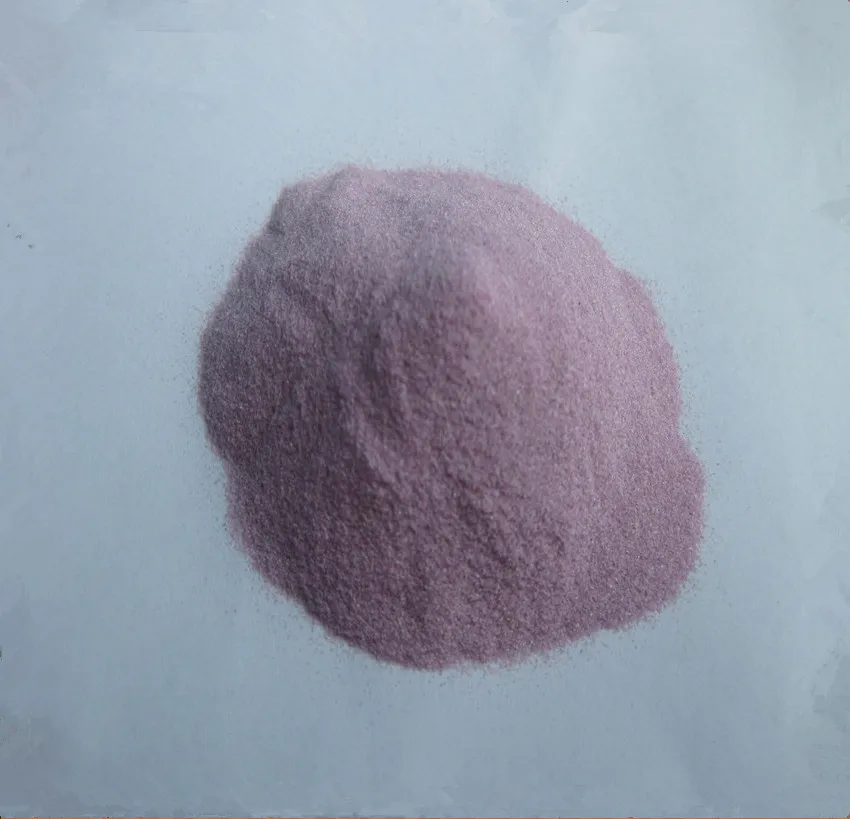 Top grade Pink fused alumina powder/chrome corundum/PA 100# made in China