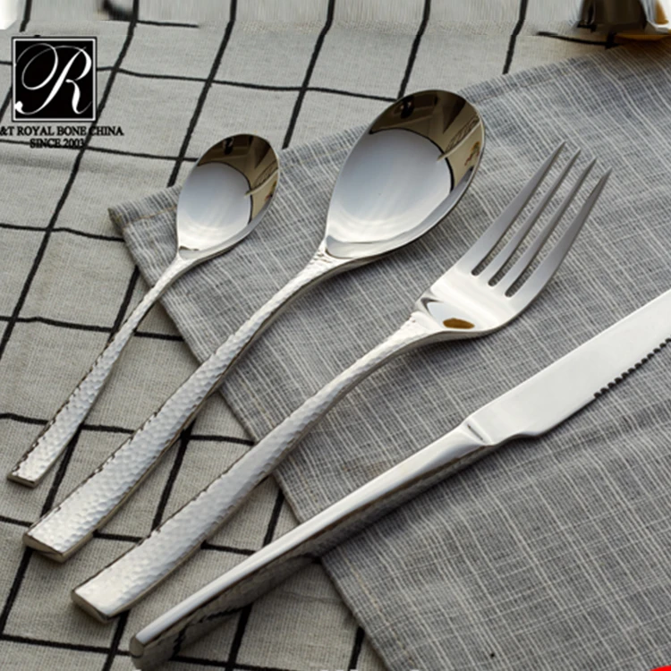 wholesale stainless steel knife and fork flatware set