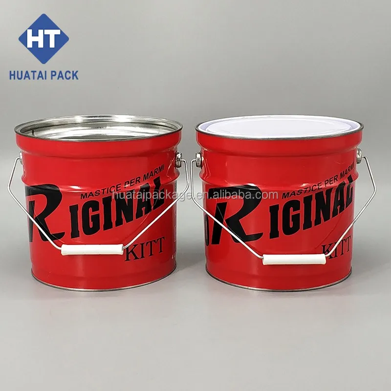 High Quality 1 Gallon Empty Paint Tin Cans 4 Liter Tinplate Can From China Supply Buy 1 Gallon