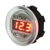 waterproof auto led 5V 48V motorcycle car digital voltmeter