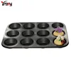 Non-stick 12 Cavity Cupcake Tray Cookie Baking Muffin Pan