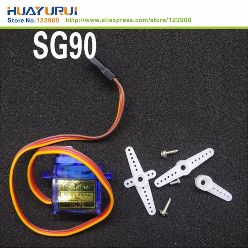 Free Shipping 1pcs 1 5kg torque Micro 9g Servo RC SG90 For Airplane Aeroplane 6CH RC