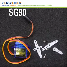 Free Shipping 1pcs 1 5kg torque Micro 9g Servo RC SG90 For Airplane Aeroplane 6CH RC