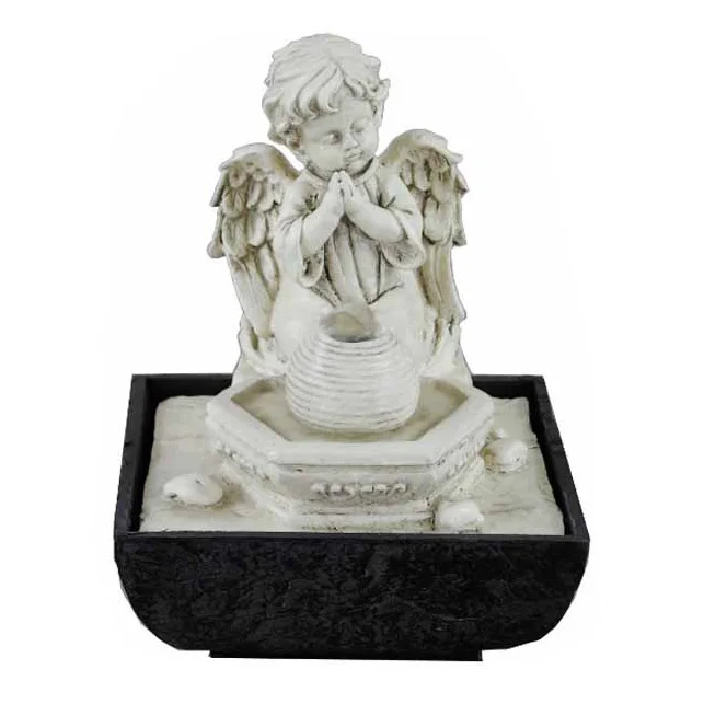 Tabletop Angel Fountain Cherub Indoor Water Feature Buy Indoor Water