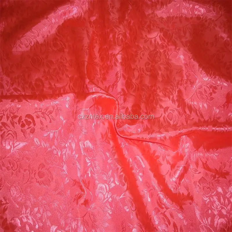 Adriatic Blue Silk Hammered Satin Jacquard Fabric main image 0