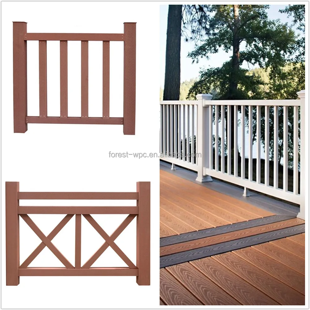 High Quality Wpc Post For Handrail Garden Fence Fence Post For Sale