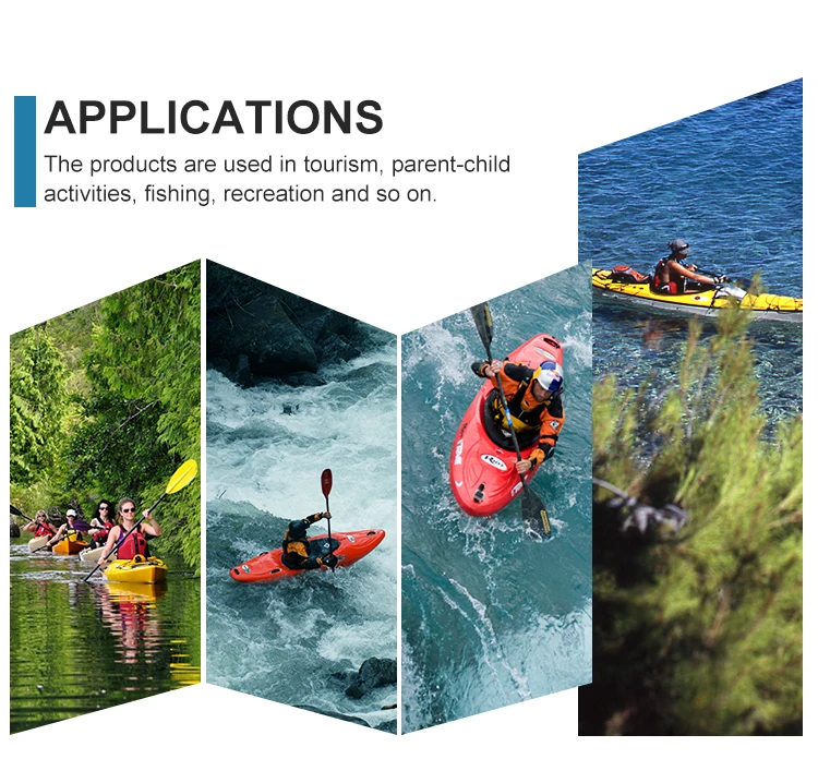 Riot Evasion Single Colorful Kayak High Quality Hdpe Material Sea